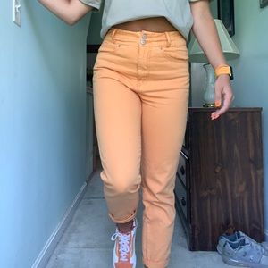 Orange pants